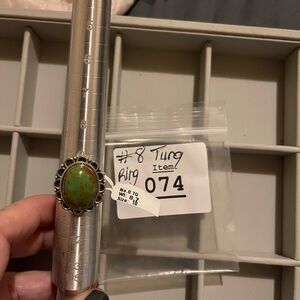 Sterling Silver #8 Turquoise
